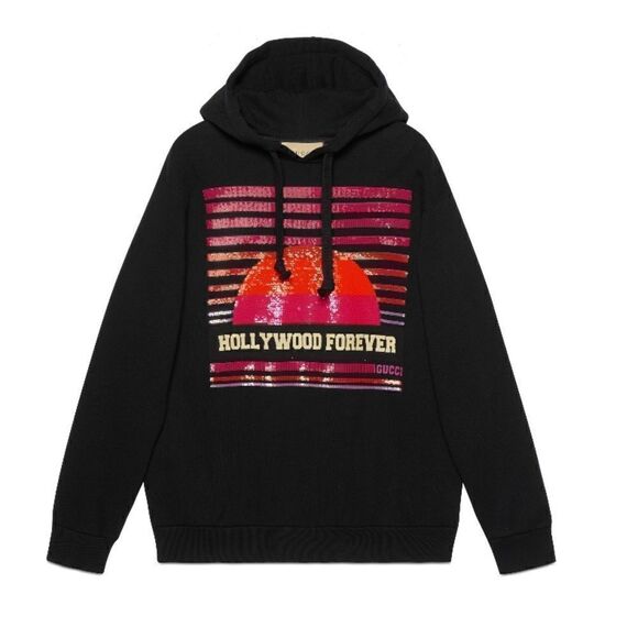 Gucci Sequin Hollywood Forever Hoodie - Picture 2 of 4